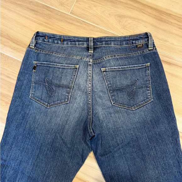 Jag Jeans Low Rise Boot Leg Dark Blue Denim- 10P - Picture 2 of 14